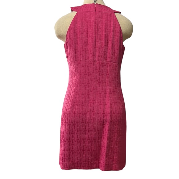 Michael by Michael Kors Short Sleveless Dress, Fushia Pink, size 6 - Picture 6 of 14